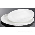 common white design hand paint microwave middle east oval plate